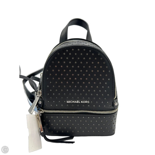 Michael Kors Rhea Mini Star Leather Designer Backpack