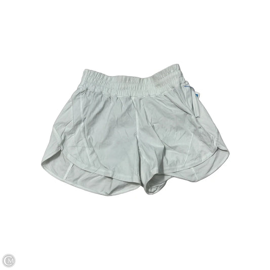 Athletic Shorts By Lululemon In White, Size: S