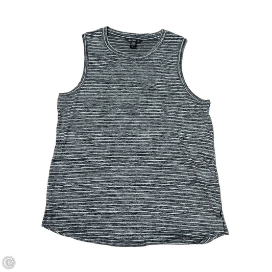 Athletic Tank Top By Athleta In Striped Pattern, Size: L