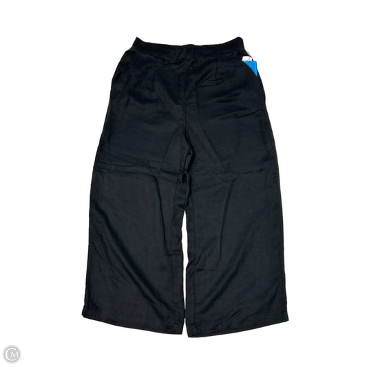 Pants Wide Leg By Melloday In Black, Size: Xl