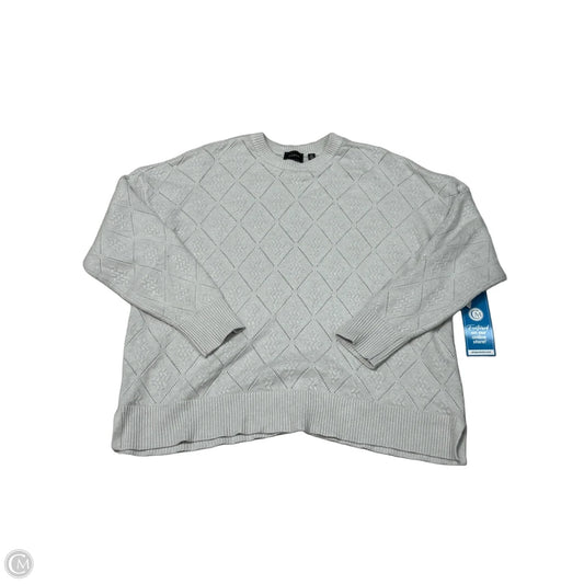 Sweater By Cyrus In Grey, Size: 1x
