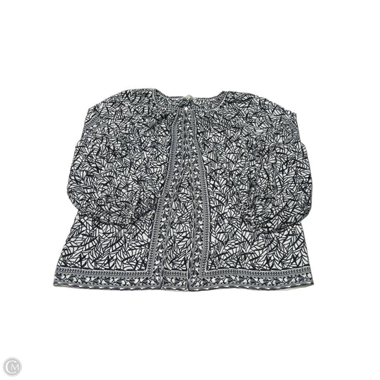 Top Long Sleeve By Madden Girl In Multi-colored, Size: 1x