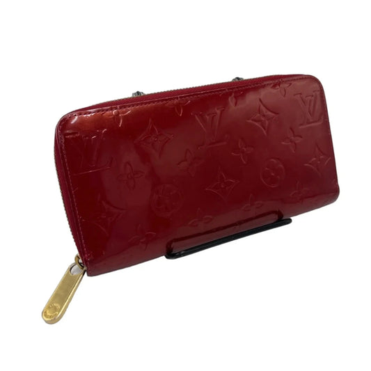 Louis Vuitton Zippy Vernis Monogram Luxury Wallet