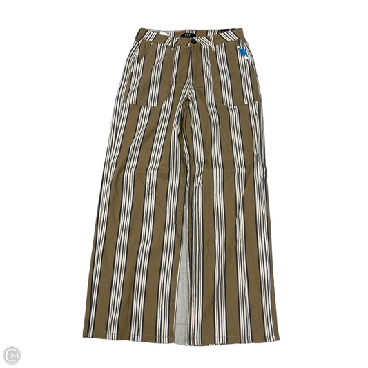 Pants Wide Leg By Kut In Striped Pattern, Size: 0