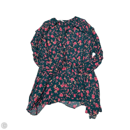 Dress Casual Short By Free People In Floral Print, Size: S