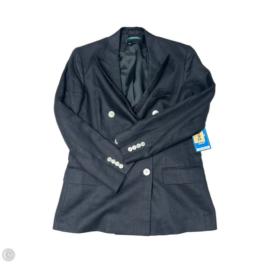 Blazer By Lauren By Ralph Lauren In Black, Size: M
