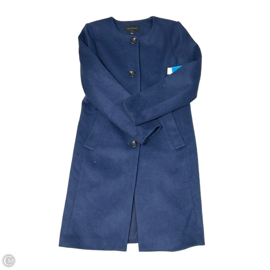 Coat By Ann Taylor In Navy, Size: S