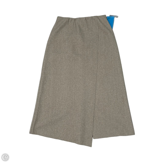 Skirt Midi By Dkny In Taupe, Size: Xs