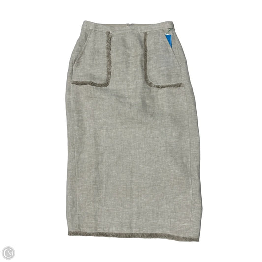 New! Skirt Midi By J. Crew In Tan, Size: 0
