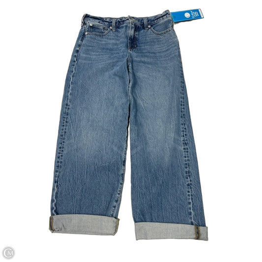 Jeans Wide Leg By J. Crew In Blue, Size: 4