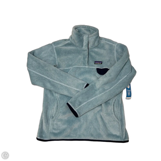 Sweatshirt Collar By Patagonia In Blue, Size: L
