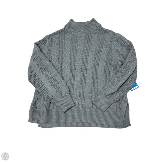Sweater By Banana Republic In Grey, Size: L