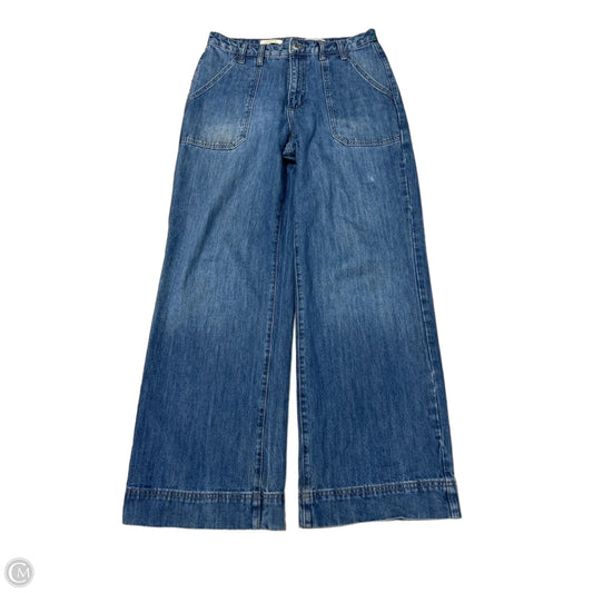 Universal Thread Wide Leg Jeans in Blue, Size 10