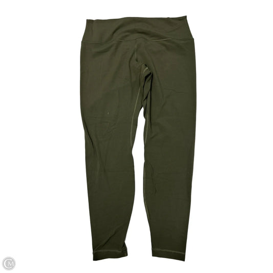 Lululemon Athletic Leggings in Green, Size L