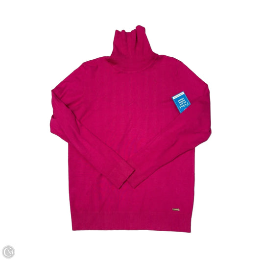 Calvin Klein Sweater in Pink, Size L