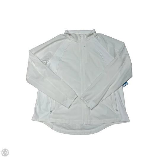 Athleta Athletic Jacket in White, Size XL