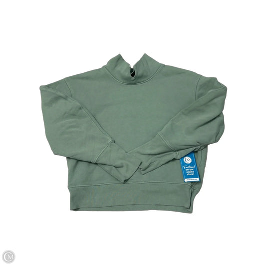 Citizens Of Humanity Collared Sweatshirt in Green, Size S
