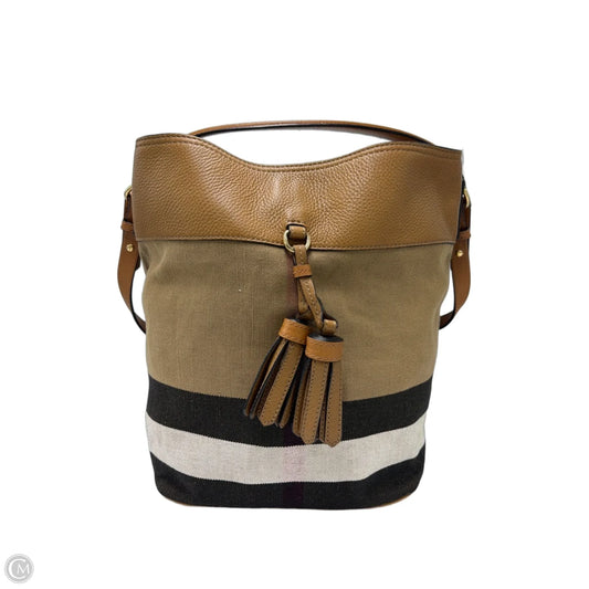Burberry Ashby Check Luxury Tote / Handbag