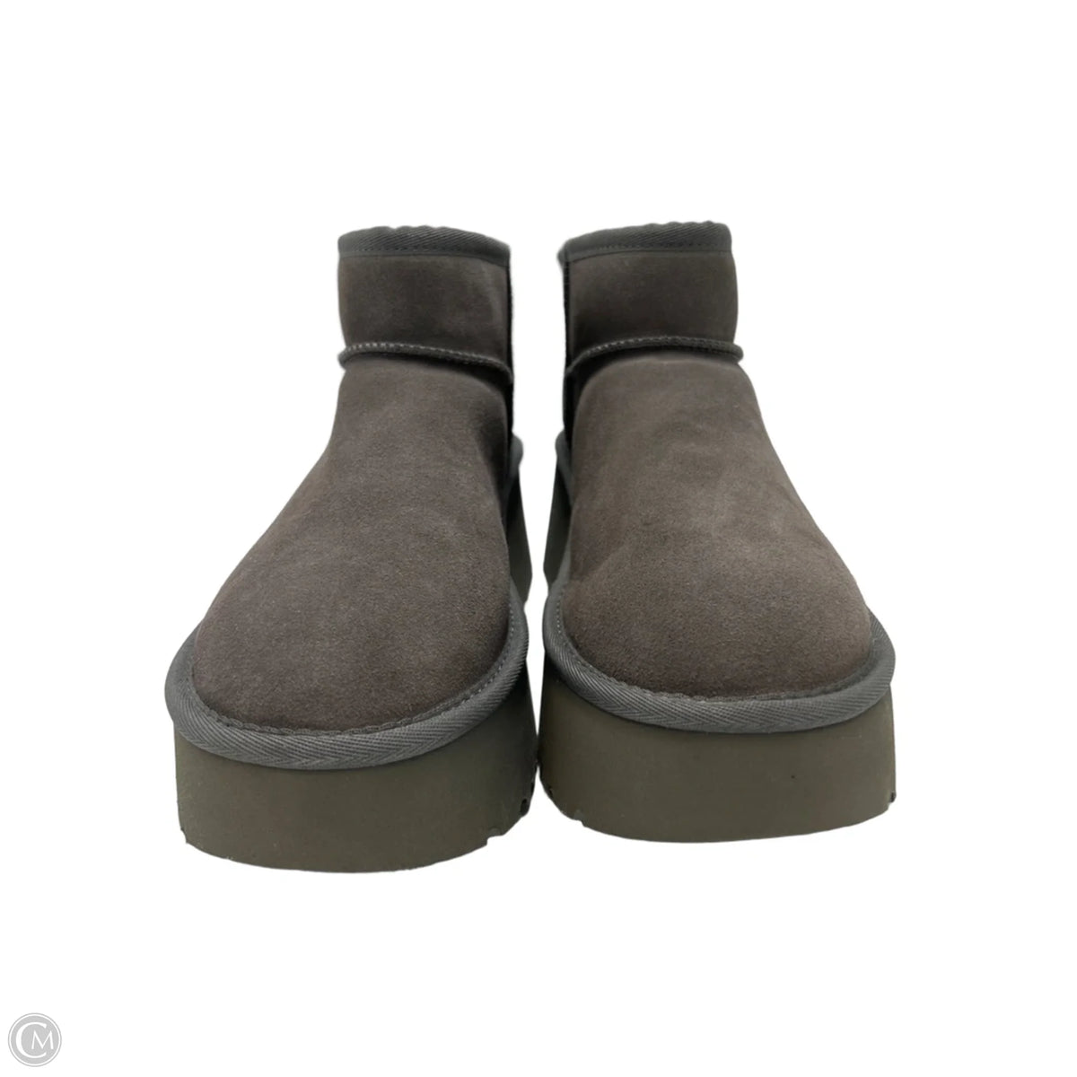 UGG Designer Boots in Grey, Size 8