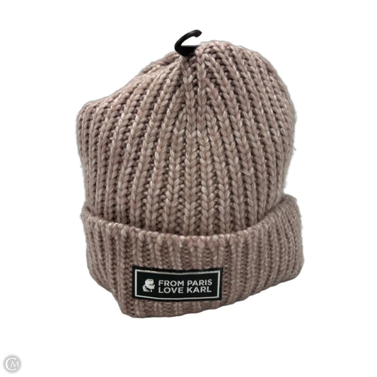 New! Karl Lagerfeld Designer Hat in Pink