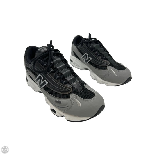 New Balance 1000 Athletic Shoes in Black, Size 8