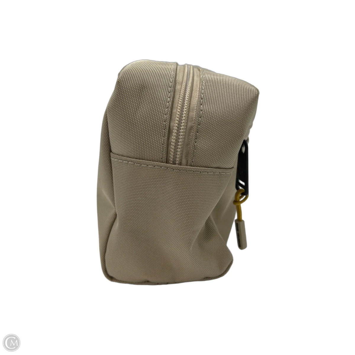 True Religion Makeup Bag in Tan