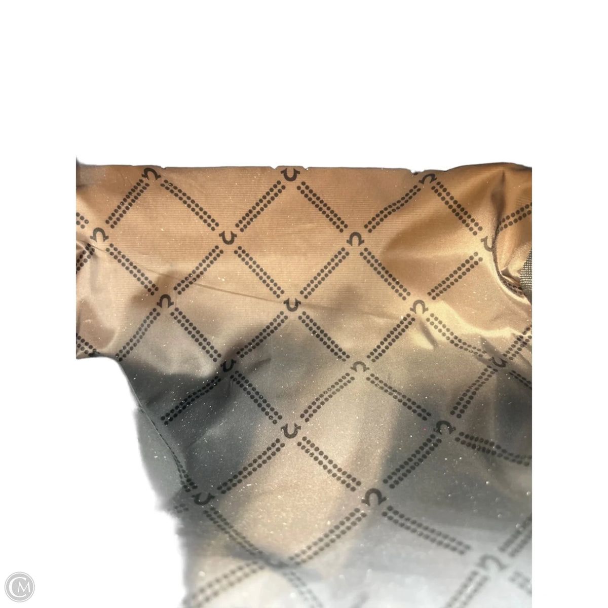 True Religion Makeup Bag in Tan