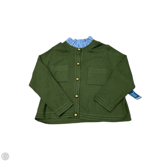 Free Assembly Cardigan Sweater in Green, Size XL