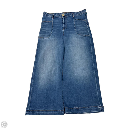 KUT from the Kloth Wide-Leg Jeans in Blue, Size 12