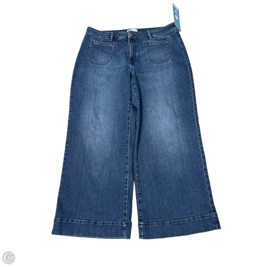 Sonoma Wide-Leg Jeans in Blue, Size 18