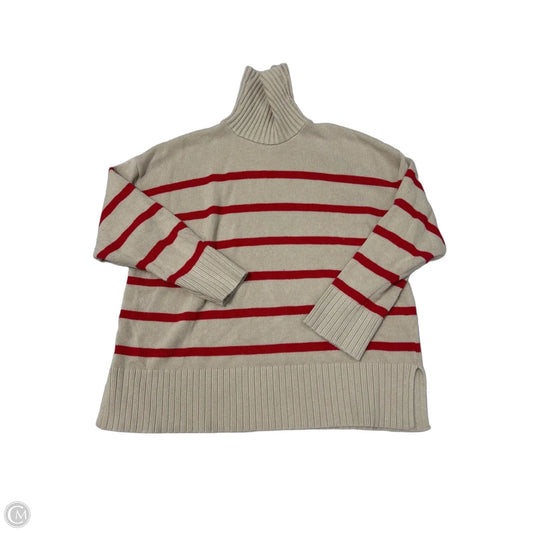 Old Navy Sweater in Red & Tan, Size XL