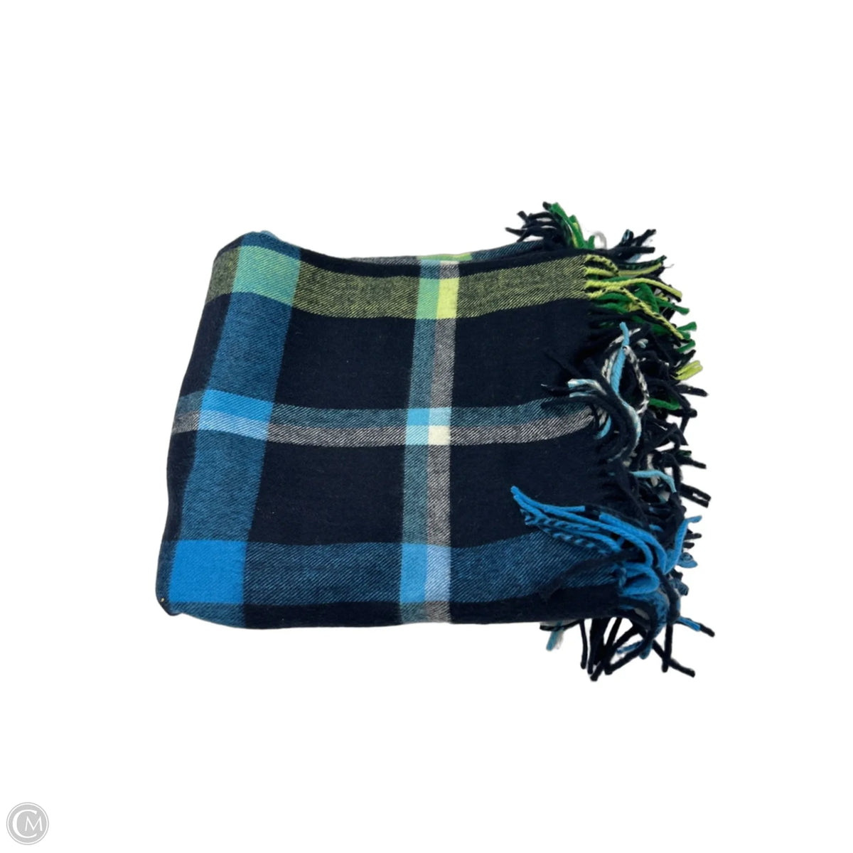 Talbots Long Scarf in Blue & Green