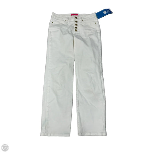 Lilly Pulitzer Designer Jeans in White, Size 2