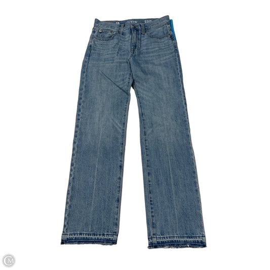 J.Crew Straight-Leg Jeans in Blue, Size 0