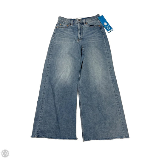 Pistola Cropped Jeans in Blue, Size 4