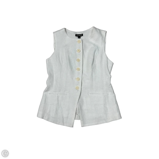 J.Crew Sleeveless Top in White, Size XS