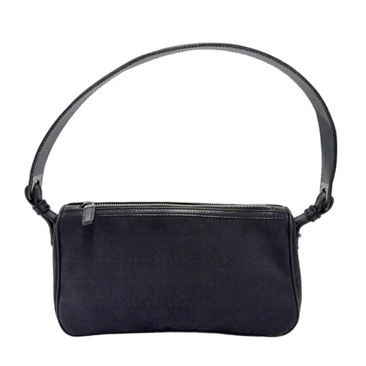 Salvatore Ferragamo Luxury Designer Handbag in Black