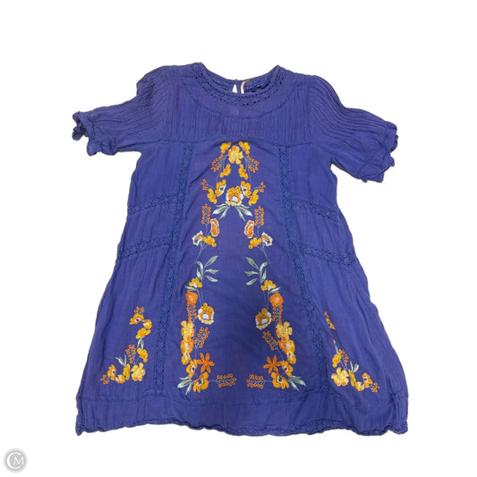 Free People Short Casual Dress in Purple, Size S
