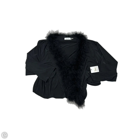 Calvin Klein Cardigan in Black, Size 3X