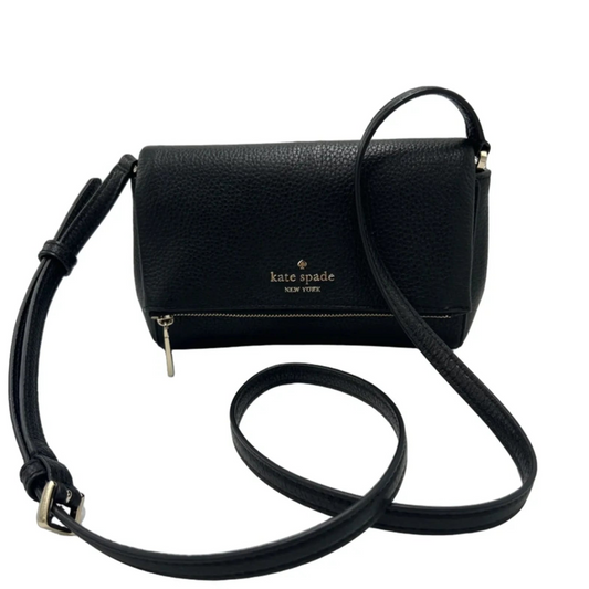 Kate Spade Designer Crossbody Bag in Black