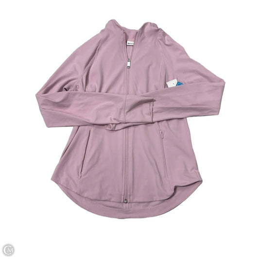 Athletic Jacket By Athleta In Pink, Size: M
