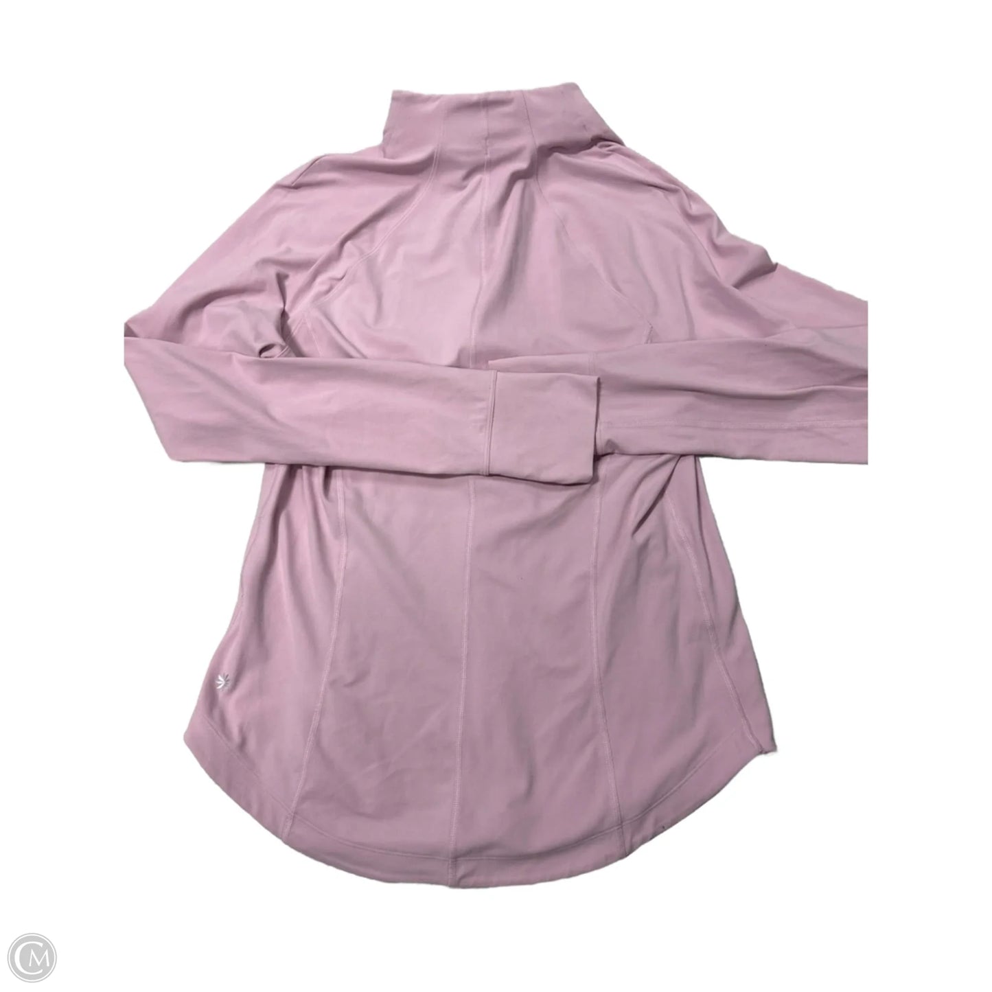 Athletic Jacket By Athleta In Pink, Size: M