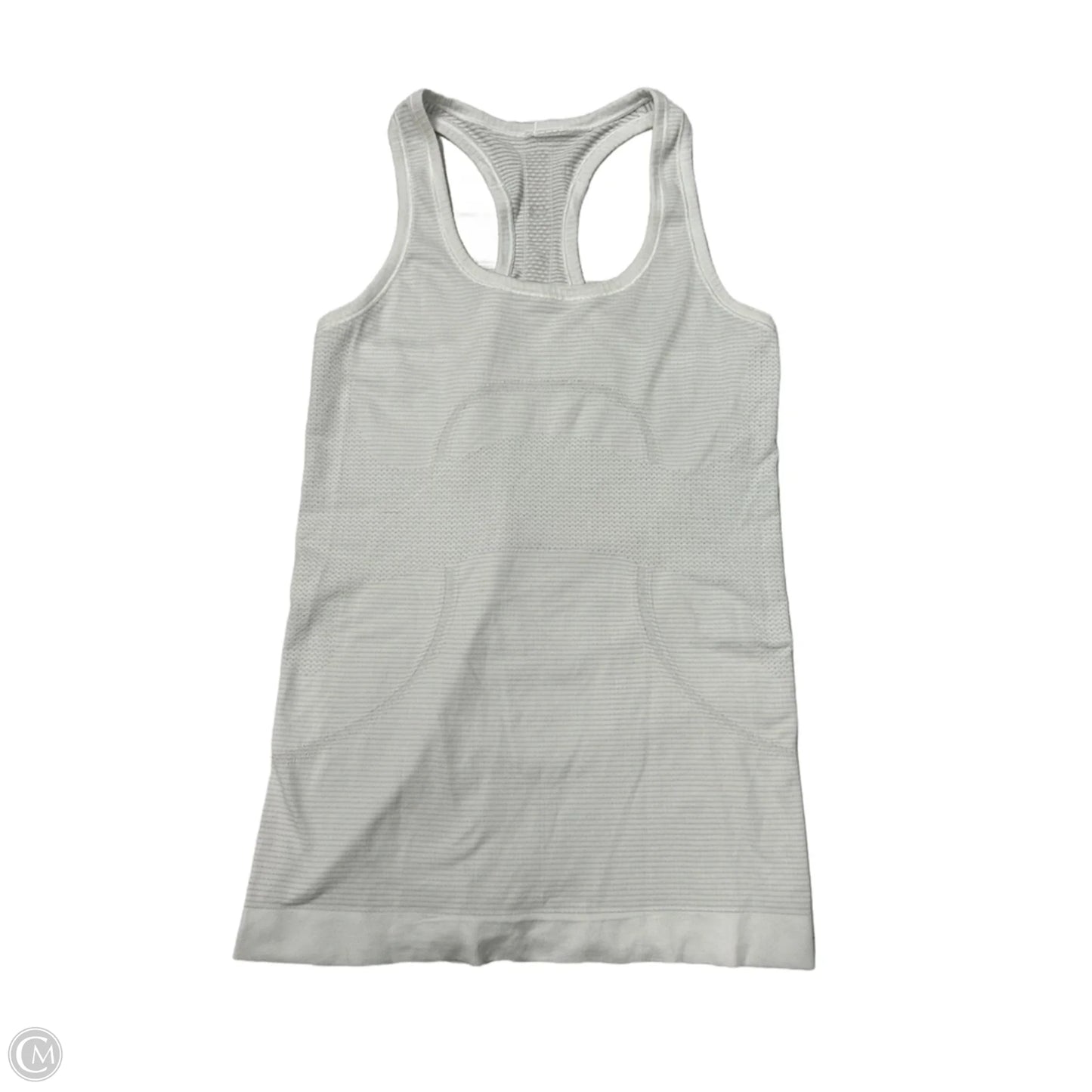 Athletic Tank Top By Lululemon In White, Size: 4