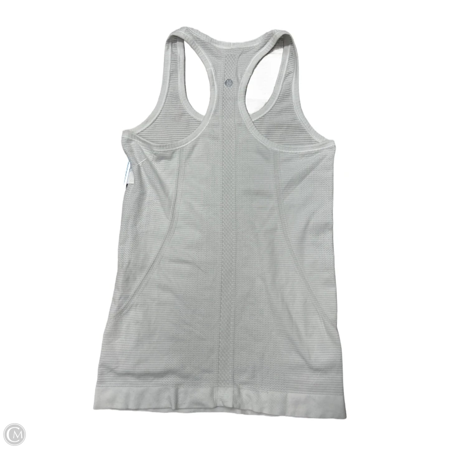 Athletic Tank Top By Lululemon In White, Size: 4
