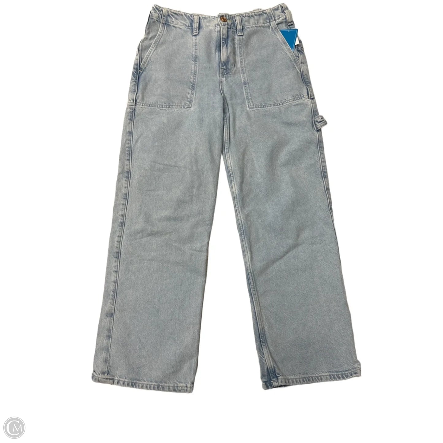 Jeans Boyfriend By Free People In Blue, Size: 4