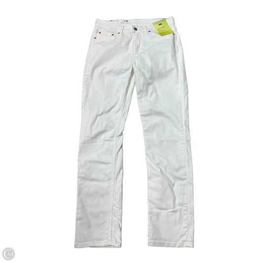 New! 514 Straight By Levis In White, Size: 10