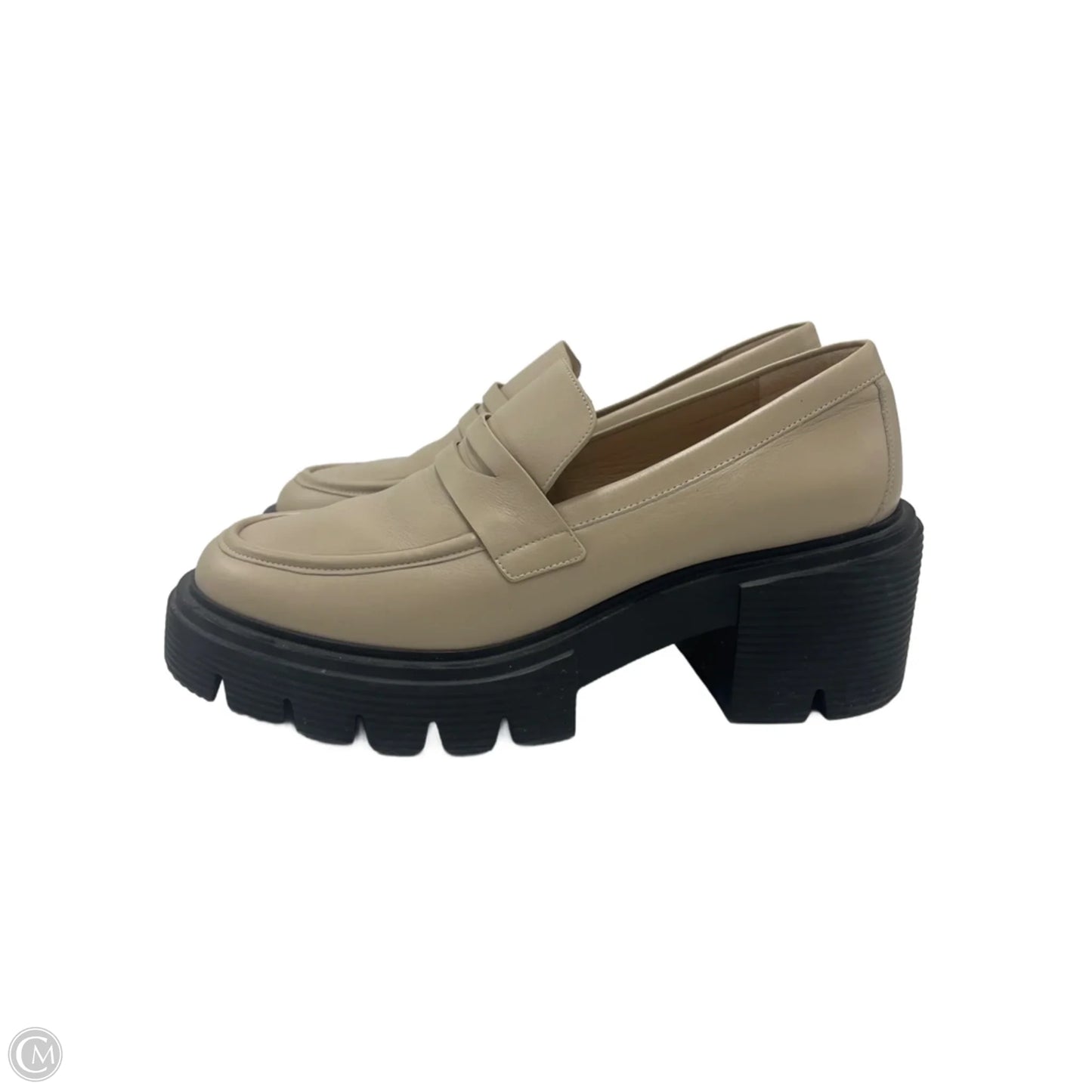 Shoes Designer By Stuart Weitzman In Tan, Size: 9