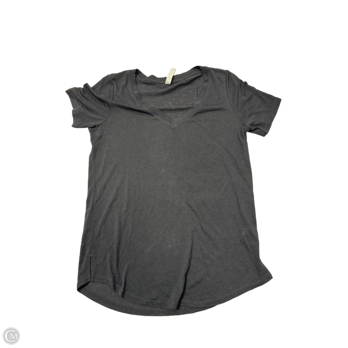 Top Short Sleeve Basic By Athleta In Black, Size: M