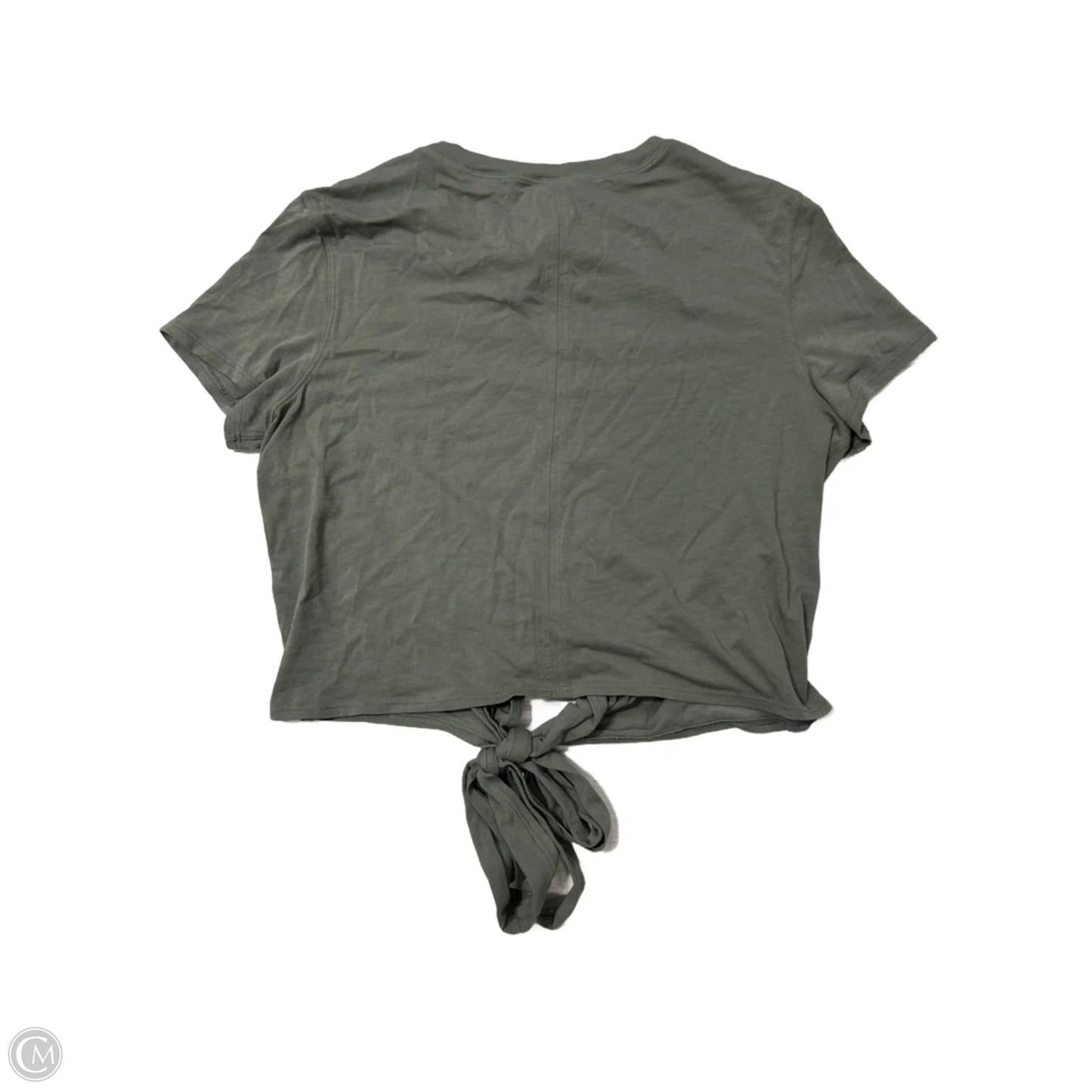 Top Short Sleeve By Lululemon In Green, Size: 6