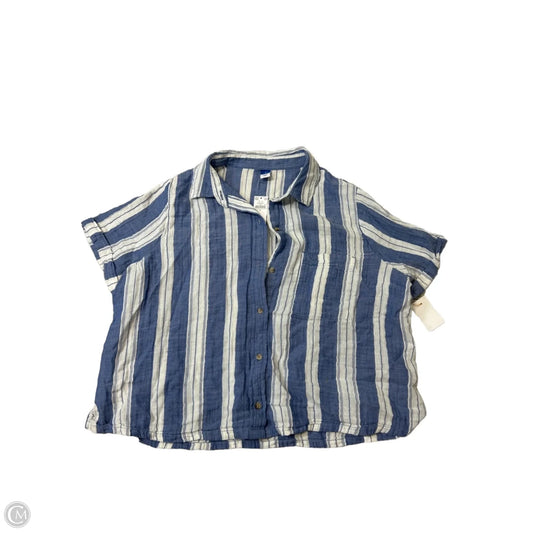 New! Top Short Sleeve By Old Navy In Blue, Size: M